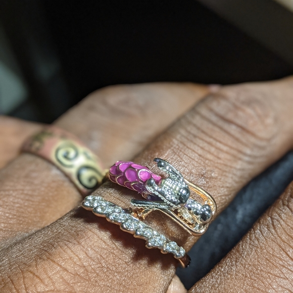 Gorgeous Japanese dragon ring - Picture 2 of 5